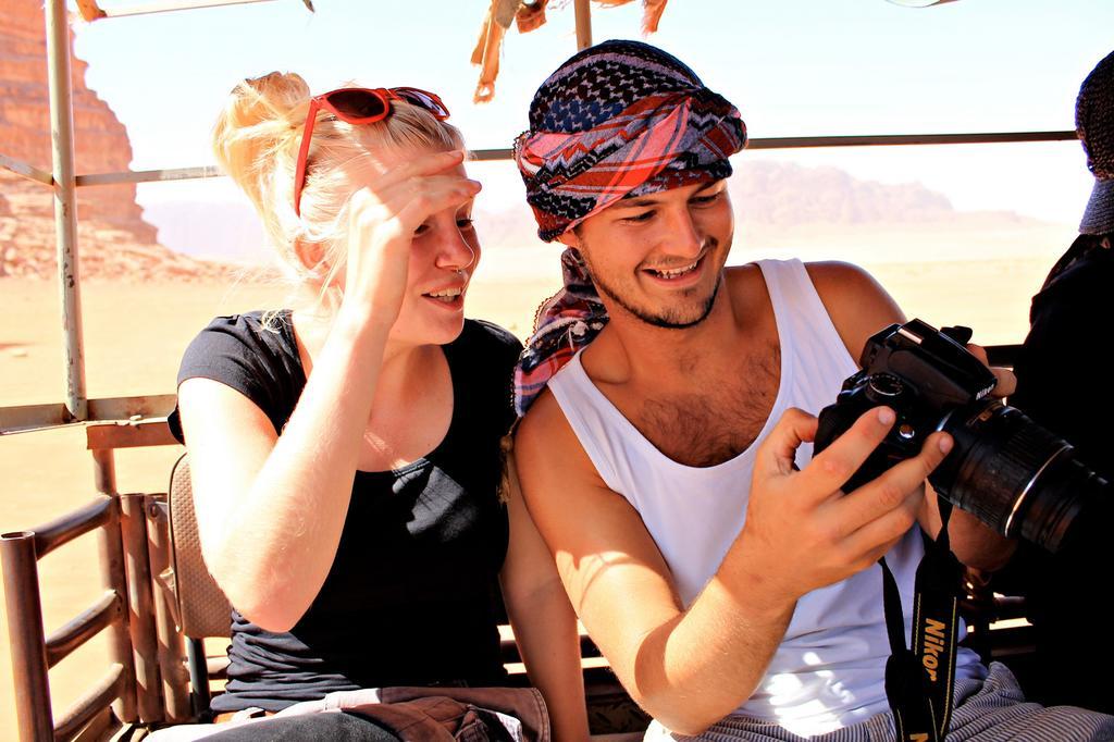 Wadi Rum Protected Area Camp Luaran gambar